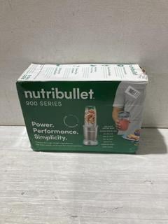 Lot 560  
            Birmingham SR107 - Parcel Delivery Only 

                
NUTRIBULLET 900 SERIES