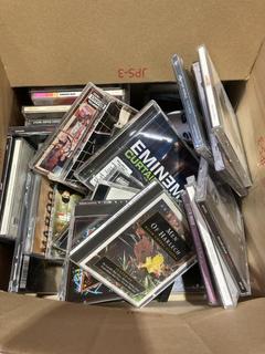 Lot 592  
            Birmingham SR107 - Parcel Delivery Only 

                
BOX OF 44 X CDS TO INCLUDE EVANESCENCE FALLEN