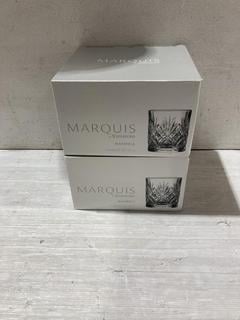 Lot 597  
            Birmingham SR107 - Parcel Delivery Only 

                
2 X ITEMS TO INCLUDE MARQUIS TUMBLER SET OF 4 GLASSES