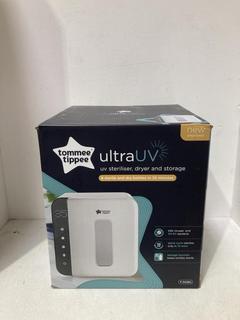 Lot 61  
            Birmingham SR107 - Parcel Delivery Only 
                
TOMMEE TIPPEE UV STERILISER 2.0 WHITE MODEL 42311010 ORIGINAL RRP £179