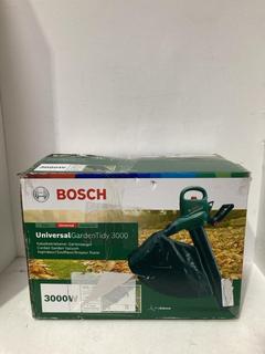Lot 64  
            Birmingham SR107 - Parcel Delivery Only 
                
BOSCH UNIVERSAL CORDED GARDEN VACUUM MODEL: GARDENTIDY3000 ORIGINAL RRP £95