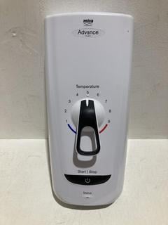 Lot 654  
            Birmingham SR107 - Parcel Delivery Only 

                
MIRA ADVANCE FLEX SHOWER SYSTEM