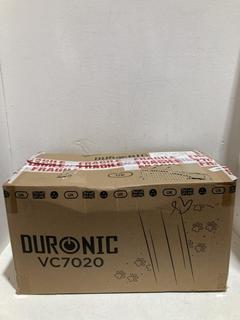 Lot 661  
            Birmingham SR107 - Parcel Delivery Only 

                
DURONIC VACUUM CLEANER VC7020