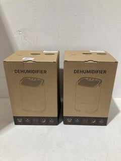 Lot 676  
            Birmingham SR107 - Parcel Delivery Only 
                
2 X HOUSEHOLD DEHUMIDIFICATION DEVICES MODEL H2102