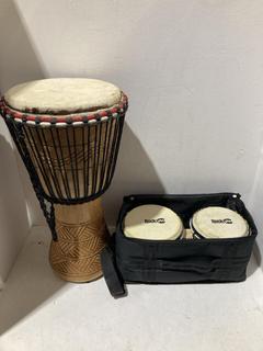 Lot 682  
            Birmingham SR107 - Parcel Delivery Only 
                
2 X ROCK JAM INSTRUMENTS TO INCLUDE BONGO DRUMS