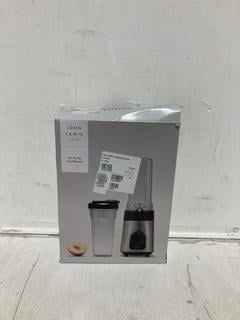 Lot 699  
            Birmingham SR107 - Parcel Delivery Only 

                
2 X JOHN LEWIS & PARTNERS KITCHEN APPLIANCES TO INCLUDE ON THE GO FOOD PROCESSOR