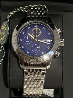 Lot 6  
            Birmingham SR107 - Parcel Delivery Only 
                
GAMAGES DUKE MECHANICAL QUARTZ SILVER SKU GA2121 WATCH ORIGINAL RRP £825