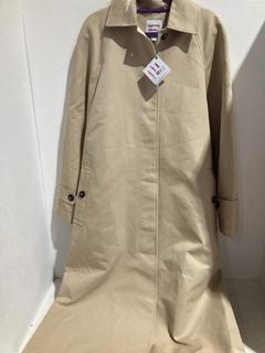 Lot 707  
            Birmingham SR107 - Parcel Delivery Only 

                
JOHN LEWIS & PARTNERS BEIGE OVERCOAT SIZE 12