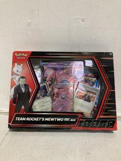 Lot 714  
            Birmingham SR107 - Parcel Delivery Only 

                
POKEMON TEAM ROCKET MEWTWO EX BOX SET