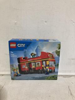 Lot 717  
            Birmingham SR107 - Parcel Delivery Only 

                
LEGO CITY DOUBLE DECKER SIGHTSEEING BUS