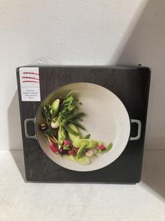 Lot 727  
            Birmingham SR107 - Parcel Delivery Only 
                
JOHN LEWIS & PARTNERS CAST IRON SHALLOW CASSEROLE DISH