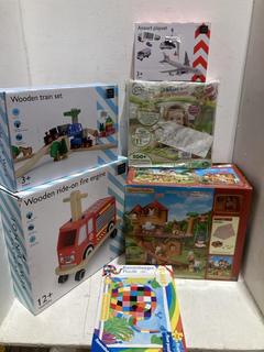 Lot 741  
            Birmingham SR107 - Parcel Delivery Only 
                
6 X CHILDRENS TOYS TO INCLUDE SYLVANIAN FAMILIES ADVENTURE TREE HOUSE GIFT SET