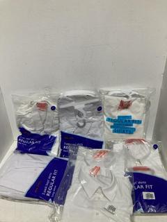 Lot 801  
            Birmingham SR107 - Parcel Delivery Only 
                
5 X JOHN LEWIS & PARTNERS BOYS SCHOOL SHIRTS TO INCLUDE 2 PACK REGULAR FIT LONG S...