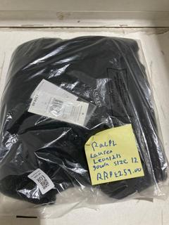 Lot 803  
            Birmingham SR107 - Parcel Delivery Only 
                
RALPH LAUREN LEONIDAS GOWN SIZE 12 ORIGINAL RRP £259