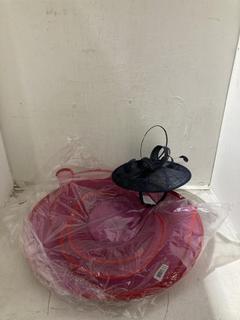 Lot 822  
            Birmingham SR107 - Parcel Delivery Only 
                
2 X HEAD ACCESSORIES TO INCLUDE SNOXELL & GWYTHER CLARA LARGE DISC IN PINK ORIGIN...