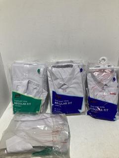Lot 836  
            Birmingham SR107 - Parcel Delivery Only 

                
9 X JOHN LEWIS & PARTNERS BOYS SCHOOL SHIRTS TO INCLUDE 2 PACK REGULAR FIT SHORT ...