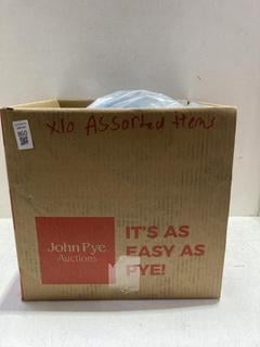 Lot 860  
            Birmingham SR107 - Parcel Delivery Only 

                
10 X ASSORTED CLOTHING ITEMS TO INCLUDE JOHN LEWIS & PARTNERS PI Y DENIM DRESS IN...