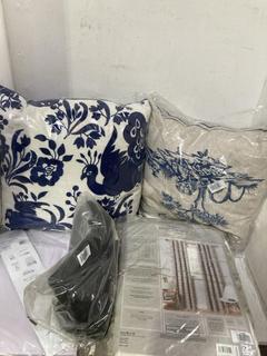 Lot 952  
            Birmingham SR107 - Parcel Delivery Only 

                
5 X JOHN LEWIS & PARTNERS HOME DECORATIONS TO INCLUDE EYELET CURTAINS ASTRA CHAMP...