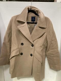 Lot 963  
            Birmingham SR107 - Parcel Delivery Only 

                
CREW CLOTHING WOOL MIX PEA COAT