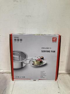 Lot 981  
            Birmingham SR107 - Parcel Delivery Only 
                
ZWILLING COOKING PAN WITH LID