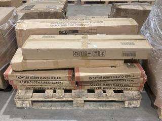 Lot 1020  
            Birmingham SR106 - Collection or Optional Delivery Available 

                
PALLET OF ITEMS TO INCLUDE 3 TIER CLOTH AIRER (ALL PALLET CONTENTS MUST BE REMOVE...