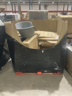 Lot 1038  
            Birmingham SR106 - Collection or Optional Delivery Available 

                
PALLET OF ITEMS TO INCLUDE 4FT FOLDABLE TABLE (ALL PALLET CONTENTS MUST BE REMOVE...