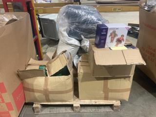 Lot 1072  
            Birmingham SR106 - Collection or Optional Delivery Available 

                
PALLET OF ITEMS TO INCLUDE THREADERS GINGERBREAD MAN & GINGERBREAD WOMAN KIT (ALL...