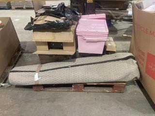 Lot 1074  
            Birmingham SR106 - Collection or Optional Delivery Available 

                
PALLET OF ITEMS TO INCLUDE PLASTIC STORAGE BOX (ALL PALLET CONTENTS MUST BE REMOV...