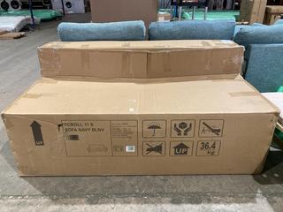 Lot 110  
            Birmingham SR106 - Collection or Optional Delivery Available 

                
JOHN LEWIS AND PARTNERS SCOLL 11 S SOFA NAVY BLUE (003434228) ORIGINAL RRP £700 (...