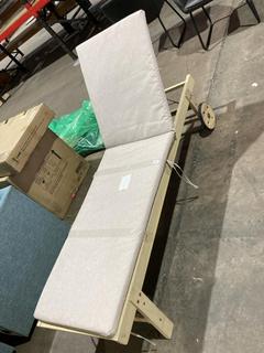 Lot 111  
            Birmingham SR106 - Collection or Optional Delivery Available 

                
JOHN LEWIS & PARTNERS ANYDAY ACACIA WOOD SUN LOUNGER (003438106) - ORIGINAL RRP £...