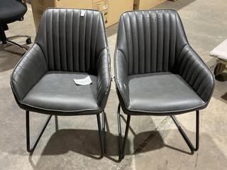 Lot 112  
            Birmingham SR106 - Collection or Optional Delivery Available 

                
JOHN LEWIS AND PARTNERS BROOKS II DINING CHAIR SET OF 2 (003436668) ORIGINAL RRP ...
