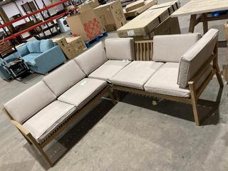 Lot 116  
            Birmingham SR106 - Collection or Optional Delivery Available 

                
JOHN LEWIS & PARTNERS MONA 4 SEATER CORNER GARDEN SOFA (003436097) - ORIGINAL RRP...