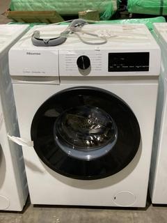 Lot 146  
            Birmingham SR106 - Collection or Optional Delivery Available 

                
HISENSE FREESTANDING FRONT LOAD WASHING MACHINE - WFQP9014EVM - ORIGINAL RRP £289...