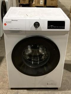 Lot 168  
            Birmingham SR106 - Collection or Optional Delivery Available 

                
HISENSE FREESTANDING FRONT LOAD WASHING MACHINE - WFQP9014EVM - ORIGINAL RRP £289...