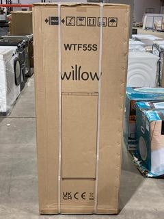 Lot 18  
            Birmingham SR106 - Collection or Optional Delivery Available 

                
WILLOW FREESTANDING TALL FREEZER - WTF55S - ORIGINAL RRP £275 (LOCATION: A2)