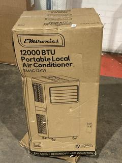 Lot 202  
            Birmingham SR106 - Collection or Optional Delivery Available 

                
EMTRONICS 1200 BTU PORTABLE AIR CONDITIONER ORIGINAL RRP £240 (LOCATION: A6)