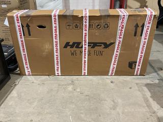 Lot 212  
            Birmingham SR106 - Collection 

                
HUFFY KORROS 26" MOUNTAIN BIKE IN MATTE BLUE -‎26322W - ORIGINAL RRP £270 (COLLEC...