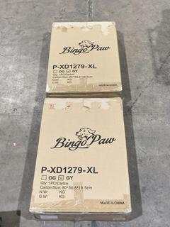 Lot 219  
            Birmingham SR106 - Collection or Optional Delivery Available 

                
2 X BINGO PAW LARGE FOLDING DOG BEDS - P-XD1279-XL - TOTAL ORIGINAL RRP £105 (LOC...