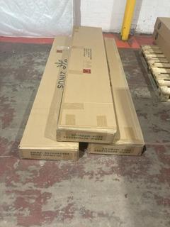 Lot 246  
            Birmingham SR106 - Collection or Optional Delivery Available 

                
3 X ZINUS KING SIZE BED FRAME WITH WOOD HEADBOARD - IRPBH-UK - TOTAL ORIGINAL RRP...