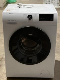 Lot 27  
            Birmingham SR106 - Collection or Optional Delivery Available 

                
HISENSE FREESTANDING FRONT LOAD WASHING MACHINE - WFQP9014EVM - ORIGINAL RRP £289...