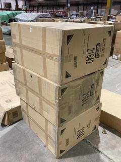 Lot 287  
            Birmingham SR106 - Collection or Optional Delivery Available 

                
3 FURNITURE MAXI STOOL IN GREY - ITEM 21642 - (LOCATION: A12)