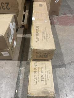 Lot 288  
            Birmingham SR106 - Collection or Optional Delivery Available 

                
FURNITURE MAXI FABRIC HEADBOARD DOUBLE IN GREY - ITEM 25270 - (LOCATION: A12)