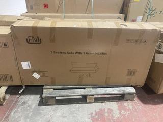 Lot 292  
            Birmingham SR106 - Collection or Optional Delivery Available 

                
FURNITURE MAXI 3 SEATER SOFA WITH 1 ARM PART TO INCLUDE ROSEN RANGE LEFT CORNER S...