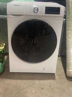 Lot 371  
            Birmingham SR106 - Collection or Optional Delivery Available 

                
HISENSE FREESTANDING 8KG WASHER DRYER - WDQA8014EVJM - ORIGINAL RRP £325 (LOCATIO...