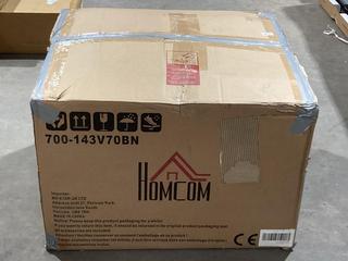 Lot 382  
            Birmingham SR106 - Collection or Optional Delivery Available 

                
HOMCOM MASSAGE CHAIR IN BLACK ORIGINAL RRP £168 (LOCATION: B15)