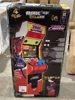 Lot 387  
            Birmingham SR106 - Collection or Optional Delivery Available 

                
ARCADE1UP TIME CRISIS ORIGINAL RRP £699 (LOCATION: B15)