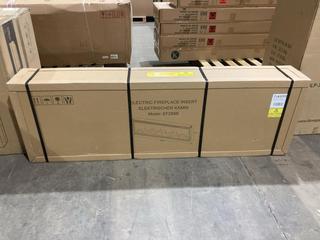 Lot 394  
            Birmingham SR106 - Collection or Optional Delivery Available 

                
FLAMME ELECTRIC FIREPLACE INSERT ORIGINAL RRP £600 (LOCATION: B15)