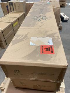 Lot 400  
            Birmingham SR106 - Collection or Optional Delivery Available 

                
2 X ZINUS FLORENCE KING SIZE BED FRAME WITH UNDERBED STORAGE- ‎AK-FRBF-PK - (LOCA...