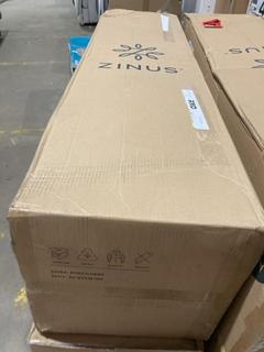 Lot 438  
            Birmingham SR106 - Collection or Optional Delivery Available 

                
ZINUS MEMORY FOAM KING MATTRESS IN GREEN TEA - ‎AK-BTCM-10K - (LOCATION: B17)