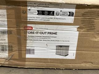 Lot 447  
            Birmingham SR106 - Collection or Optional Delivery Available 

                
KETER STORE-IT-OUT PRIMER STORAGE BOX (LOCATION: B19)